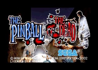  The Pinball Of The Dead GBA Sega WOW Entertainment 2002 Normal Game Hi Score Runs