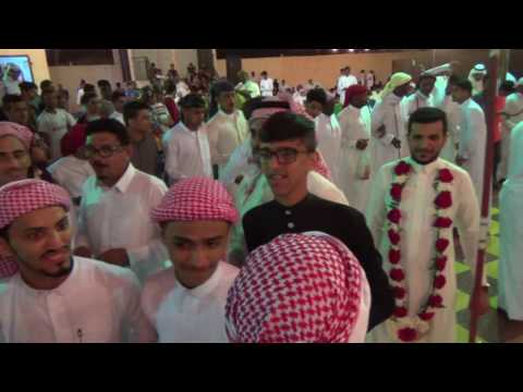 علي عزيز البارحة عندكم واليوم في وادي زواج عبدالله حسن الحازمي