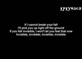 Linkin Park Invisible Lyrics
