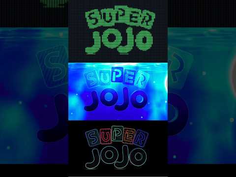 Super JOJO Best Logo Neon Effects S By Klasky Csupo Effects