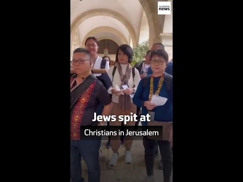 Jews Spit At Christians In Jerusalem