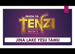 KIKAONI JIFUNZE TENZI ZA ROHONI JINA LAKE YESU TAMU INSTRUMENTAL LYRICS