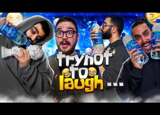 Try Not To Laugh سعی کن نخندی با دهان پر از آب