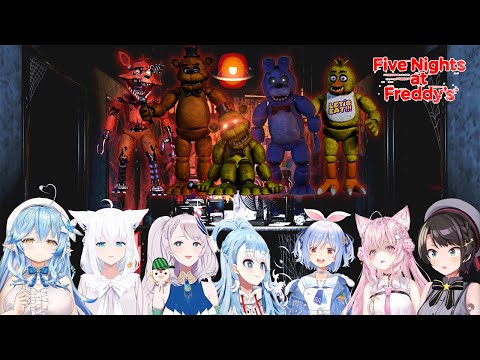 All Hololive Members Funny Reactions To Five Night At Freddy S Jumpscare Hololive ENG SUB