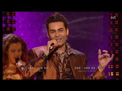 4 Cameron Cartio Roma Melodifestivalen 2005 Andra Chansen 4 Cameron Cartio Roma Melodifestivalen 2005 Andra Chansen