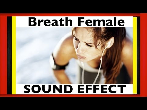 Female Breathing Sound Effect SFX HD