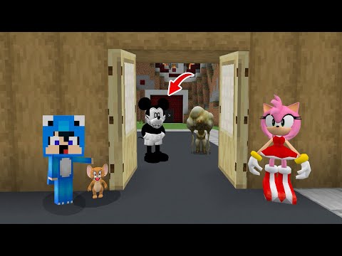 Minecraft But The Son Of The Monster Turned Mickey Mouse Evil