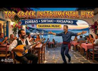 Top Greek Instrumental Hits Zorbas Sirtaki Hasapiko Taverna Music Non Stop Mix