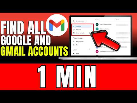 How To Find All Your Google And Gmail Accounts 2026