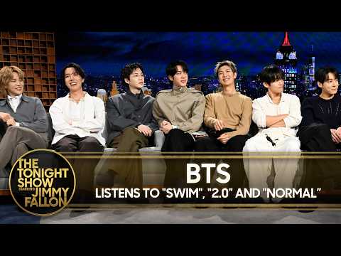 BTS Listens To SWIM 2 0 And NORMAL And Reveals The Meaning Behind Each Song Tonight Show BTS Listens To SWIM 2 0 And NORMAL And Reveals The Meaning Behind Each Song Tonight Show
