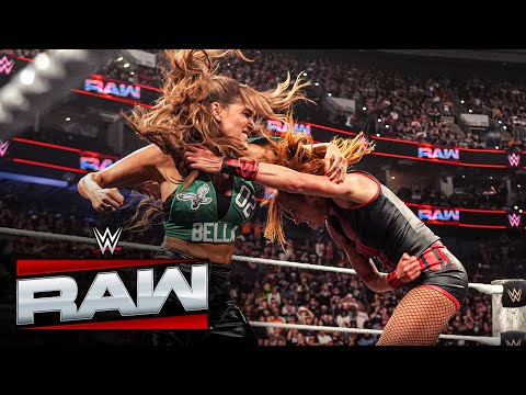 نيكي بيلا ت جبر بيكي لينش على الانسحاب أبرز أحداث راو 18 أغسطس 2025