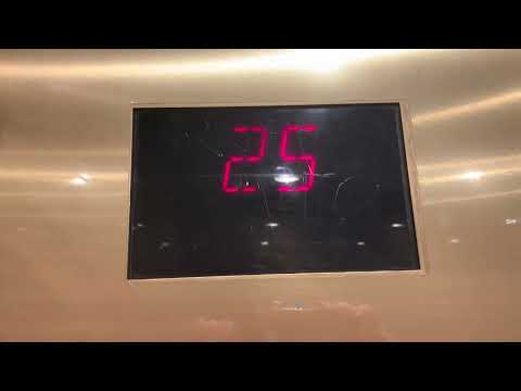 MUST WATCH THE FAMOUS SCARY Otis High Rise Inclined Elevators Luxor Las Vegas NV