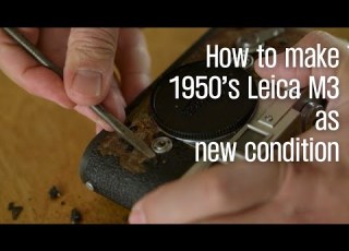 How To Make 1950 S Leica M3 As New Condition