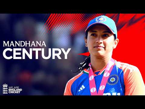 Special Innings Smriti Mandhana Hits 112 Runs Off 62 Balls England V India
