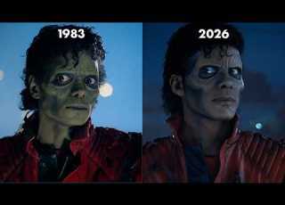 Michael Jackson Vs Michael 2026 Thriller Side By Side Comparison