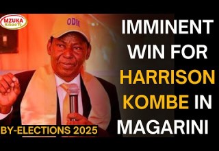 Imminent Win For Harrison Kombe Of ODM In Magarini Ahead Of Declaration