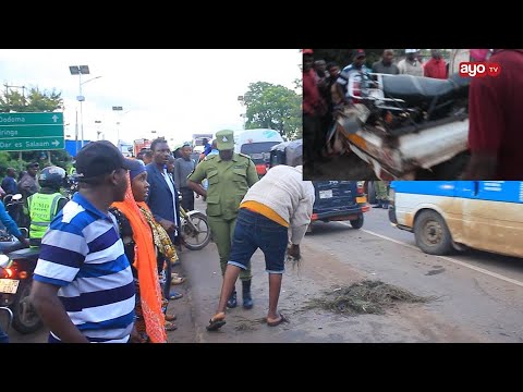 AJALI DEREVA BODABODA AGONGWA NA LORI MOROGORO MASHUHUDA WASIMULIA PIKIPIKI ILITELEZA