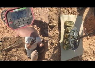 تم العثور على سبائك ذهبية قديمة تحت الارض الرصد كنوز ودفائن الكنوز البحث عن الكنز