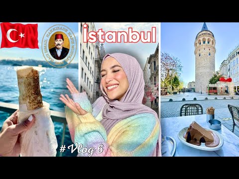 جولة في أشهر أماكن في اسطنبول جربت اشهر الاكلات