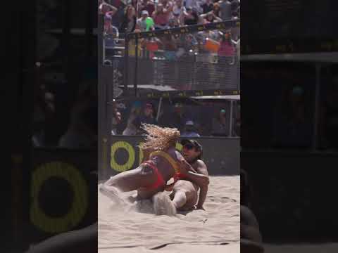 Melissa Humana Paredes And Brandie Wilkerson Win AVP Huntington Melissa Humana Paredes And Brandie Wilkerson Win AVP Huntington