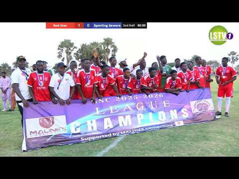 Gunjur League Final Red Star VS Sporting General