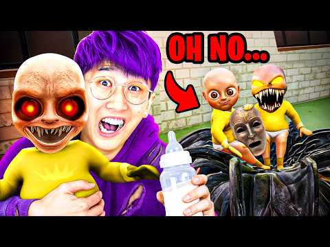 NEW THE BABY IN YELLOW HAS EVIL TWINS Baby In Yellow Crown Childcare Full Gameplay