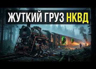 УЖАС ПОЕЗДА ПРИЗРАК ТАЙНА ЭШЕЛОНА С ПЛЕННЫМИ АНЕНЕРБЕ В 1945 М