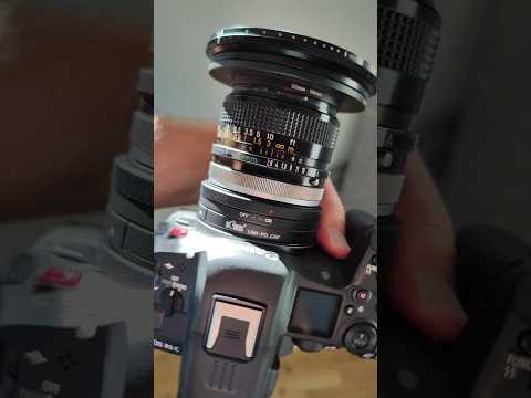 The Most UNDERRATED VINTAGE LENS Of 2026 Shorts Filmmaking Canonr5c