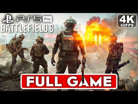 BATTLEFIELD 6 Gameplay Walkthrough Campaign FULL GAME 4K 60FPS PS5 PRO No Commentary