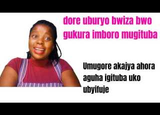Dore Uko Umugabo Akura Imboro Mugituba Neza Akibaburiraho Umugore Hehe No Kurangiza Vuba