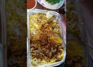  My Lunch Today Shrimp With Rice مربين وايد حلو