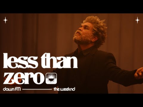 The Weeknd Less Than Zero Official Lyric Video