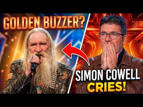 Simon Cowell Can T Stop Crying Michael Bennett Sings After I Pass Away America S Got Talent Sarah