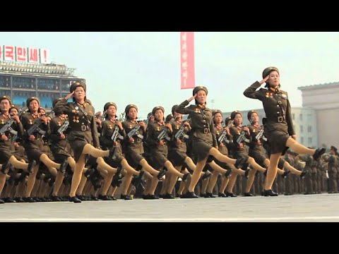 North Korea S Slow Motion Military North Korea Parade In Slow Motion