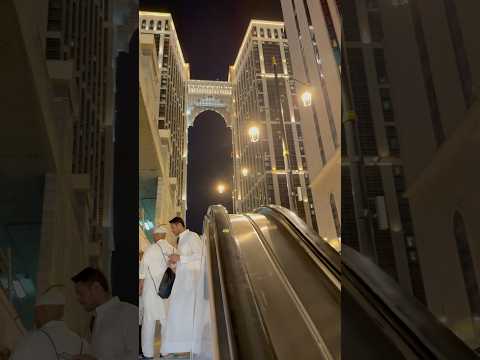 VIRAL Eskalator Terbaru Address Jabal Omar Makkah Travel Shorts Umrah Indonesia Saudiarabia