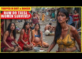  Inside India S Largest Slum New Delhi Women Survive Filth Danger Poverty Travel Documentary