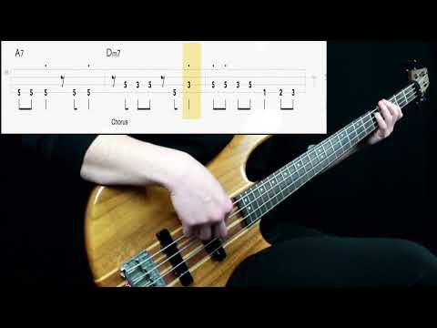 Earth Wind Fire Boogie Wonderland Bass Cover Play Along Tabs In Video