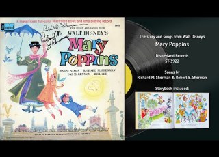  Walt Disney S Story And Songs From Mary Poppins ST 3922 Vintage Disney Vinyl Restored