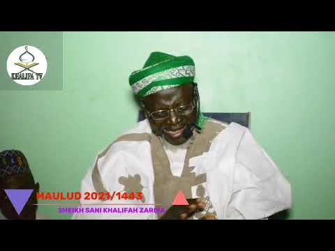 Sifofin Manzon Allah S A W Sheikh Sani Khalifah Zariya