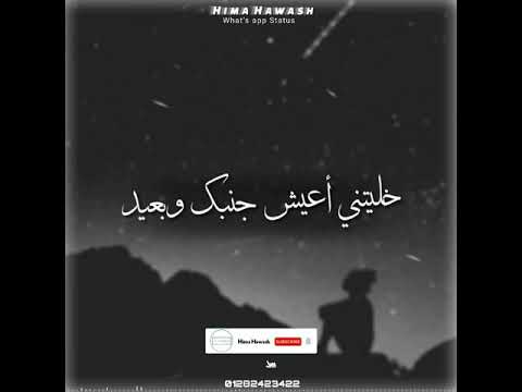 غيرت مشاعري وإحساسي خليتني أعيش جنبك وبعيد حالات واتس عمرو دياب