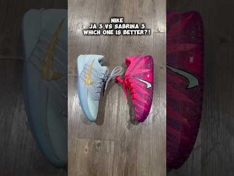 Unreleased Nike Ja 3 Vs Unreleased Nike Sabrina 3