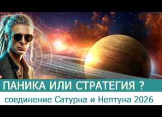  Panic Or Strategy Saturn Neptune Conjunction In Aries 2026