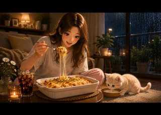  Rainy Day At Home With My Kitten DIY Toys Cozy Cooking Slow Living
