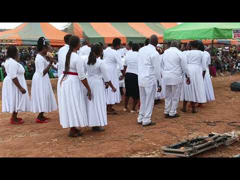 GNCA MAKINDU CHOIR GIVING THERE LAST RESPECT TO ONE OF THERE OWN DEBORAH KATUNGE
