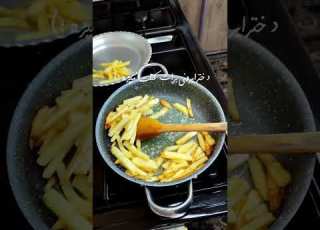  کتلت گوشت به سبک سنتی تپلی و خوشمزه Traditional Persian Meat Kuku Juicy And Delicious
