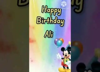 Happy Birthday Ali New Theme Celebrate Your Special Day Birthday Status Wishes Gif