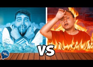 ЕКСТРЕМНО ЛЕДЕН СРЕЩУ ГОРЕЩ БАСЕЙН CHALLENGE