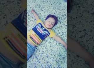 بعد وكت الطفل على اساس ميت ههههه