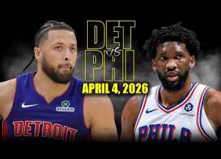  Detroit Pistons Vs Philadelphia 76ers Full Game Highlights April 4 2026 NBA Season
