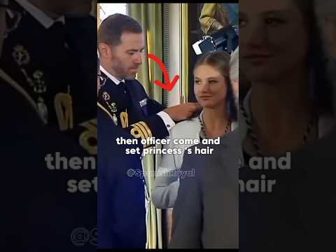 Awkward Moment With Princess Leonor Princessleonor Viralvedio Spanishroyal